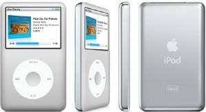 apple ipod classic 120gb1 300x164 Ipod Classic   til download og aflytning af lydbøger og musik   120 Gb
